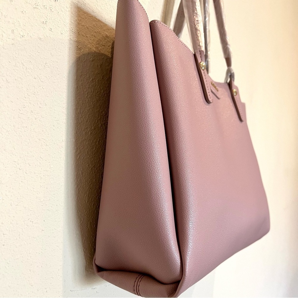 NWT Carvela Kurt Geiger Freya 2 Triple Tote Bag Blush pink with 2 wallets set - Picture 10 of 13